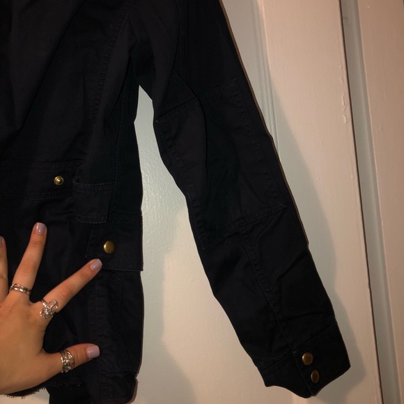 J. Crew Navy Field Jacket - Picture 7 of 7